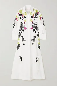 Valentino - Vestido longo Bordado