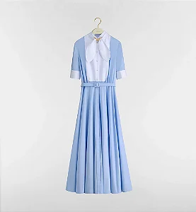 Christian Dior - Vestido chemise com plastrão / 2026