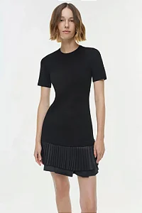 Sinkhai - Lorin Taffeta Knit Midi Dress