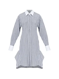 Stella McCartney - Vestido Chemise Listrado