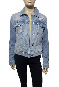 Dolce Gabbana Jaqueta Jeans Estonada