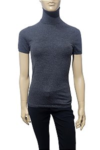 Brunello Cucinelli - Blusa cashmere cinza