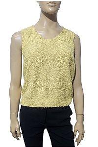 Christian Dior - Regata em bouclé amarela