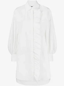 MSGM Chemise com detalhe de babados