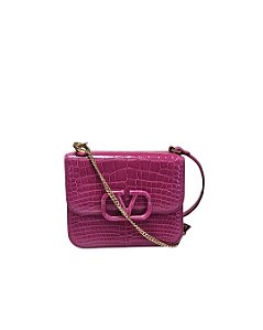 Valentino Garavani - Bolsa Croco Pink