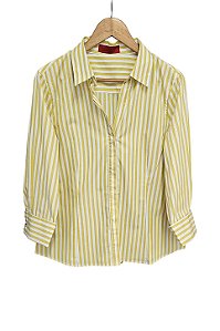 Carolina Herrera - Camisa Listrada Algodão