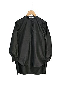 Christian Dior - Camisa em tafeta seda