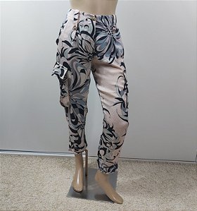 Emilio Pucci - Calça estampa seda