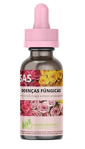 ROSAS - DOENÇAS FÚNGICAS : Auxiliar de controle por ocorrência de míldeo, oídeo, mancha negra, 30ml.