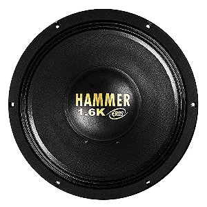 Alto Falante Eros E-12 Hammer 1.6K 12 Polegadas 800 W RMS 4R Alto Falante Eros E-12 Hammer 1.6K 12 Polegadas 800 W RMS 4R