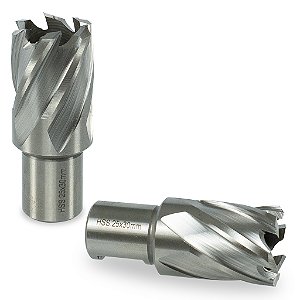 Broca Anular Para Aço Rápido 25 X 30 Mm Hss Encaixe Weldon