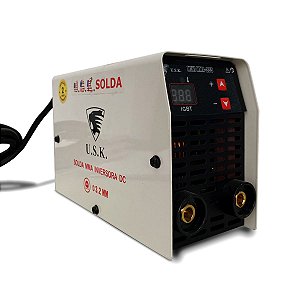 MÁQUINA INVERSORA DE SOLDA 130 AMP - 220V - USK