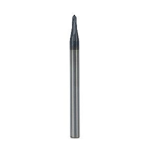 FRESA ESFÉRICA METAL DURO 2 CORTES HRC45 1MM X  4MM