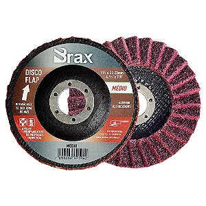 DISCO DE ACABAMENTO 115MM (4.1/2'') MÉDIO