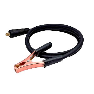 GRAMPO TERRA 200 A COM CABO E CONECTOR 9MM