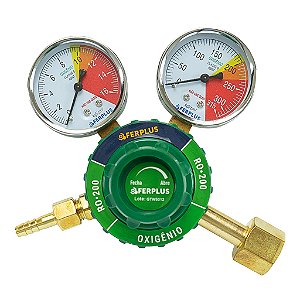 Regulador De Pressao Para Cilindro De Oxigênio RO-200