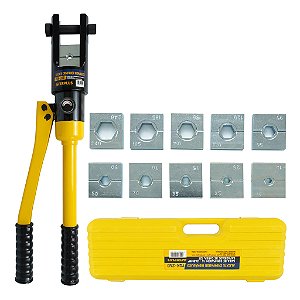 Alicate Crimpador Hidráulico 16-240mm² YQK-240 Para Prensa Terminal Compressão