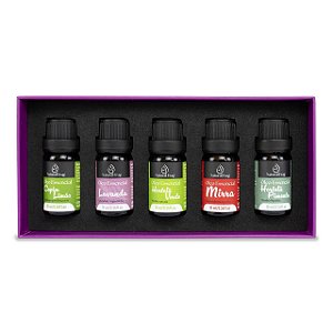 KIT OLEO ESSENCIAL 5 UNIDADES ESTACOES NATURAL FRAG