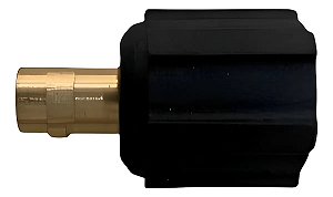 Adaptador Maquina Solda Conector Engate De 13mm Para 9mm Macho - fêmea