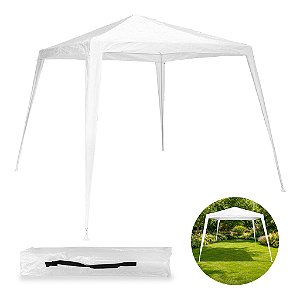 Tenda Gazebo Desmontável Polietileno 3x3m Cor Branco