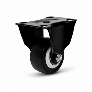 Rodízio Giratório 1.5/8 Polegadas Com Placa Fixa Capacidade 30kg
