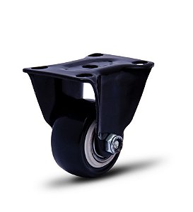 RODIZIO FIXO 210 COM PLACA S/ FREIO 50KG (6049)