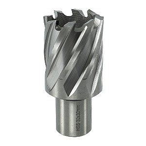 Broca Anular Aço Rápido Hss 30 X 30mm Encaixe Weldon
