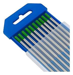 Kit Eletrodo De Tungstênio Wx-E3 - 1.6mm Universal Ponta Verde