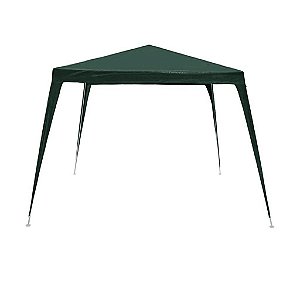 Tenda Gazebo Desmontavel 3x3m Com Saco De Transporte Cor Verde
