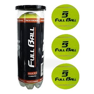 Bola De Tênis Profissional Para Treino E Competição 3 Unidades