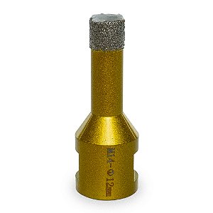 Broca Serra Diamantada Copo 12mm M14 Para Esmerilhadeira