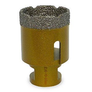 Broca Serra Copo Diamantada 40 Mm P/ Esmerilhadeira M14