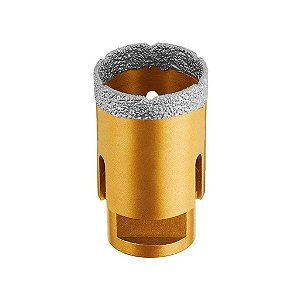 Broca Serra Copo Diamantada 40 Mm P/ Esmerilhadeira M14