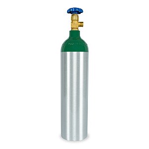 Cilindro De Aluminio Torpedo Oxigênio Medicinal 2,75 Litros