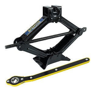 Macaco Mecânico Sanfonado 1500KG com Chave Catraca