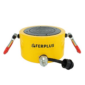 Cilindro Compacto Hidráulico 100 Toneladas Elevação 21mm