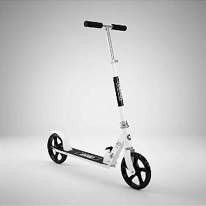 Patinete Dobrável Portátil Adulto Juvenil 2 Rodas Guidão Ajustável Suporta Até 100kg