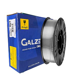 Arame Para Solda Mig Inox 309L De 1,0mm Uso Com Gás Rolo 15kg