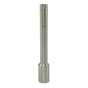 Tubo Graduado Aço Inoxidável Portátil 125 Mm Para Soldagem FT-125