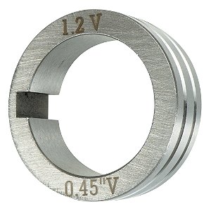 Roldana Tração Arame Cobreado Solda Mig/ Mag 1.0/1.2mm 22mm Canal V