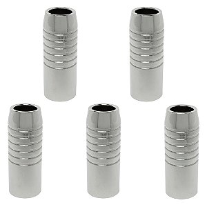 Kit 5 Bocal Mig Cônico Aletado ME516 16mm Tocha Sbme 235 450 470