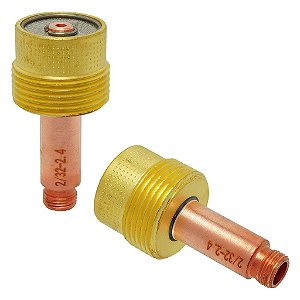 Difusor Gas Lens 2.4mm 45v64 Para Tochas Wp-17 Wp-18 Wp-26