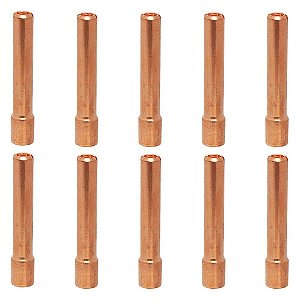 Kit 10 Pinça Curta 13n22 1.6mm Para Tocha Tig Wp-9