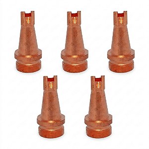 Kit 5 Bico Ponteira 1.6mm Autogena Para Máquinas De Solda Laser Rosca M16