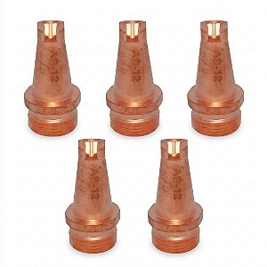 Kit 5 Ponteira Bico Para Solda Laser Fibra M16 Arame 1.0