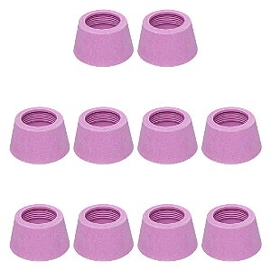 Kit 10 Bocal Cerâmico Modelo Ag-60 / Sg55 Sem Rebaixo