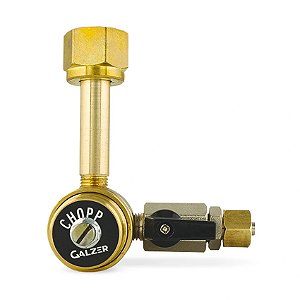 Regulador de Pressão CO₂ Uma Saída para Chopp RC-128