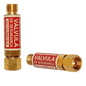 Válvula De Segurança Corta Chamas Para Maçarico Glp / Acetileno