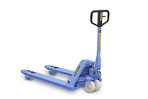 Paleteira manual 3.000Kg com roda tandem(dupla) em poliuretano - TM 3000 TP