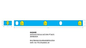 ADESIVO ESCALA ALTURA PT1635 - Código 0426495